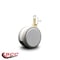 Service Caster 3 Inch MRI Safe Caster, 12mm Threaded Stem SCC-TS02S75-TPR-GRY-M12X22-MRI - alternate 2